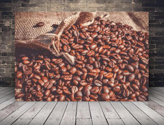 Deko-Leinwand Kaffeebohnen
