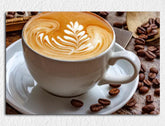 Deko-Leinwand Cappuccino