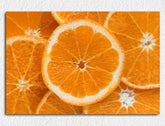 Deko-Leinwand Orange