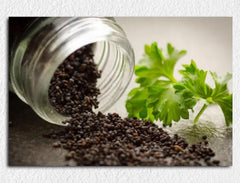 Deko-Leinwand Schwarzer Pfeffer