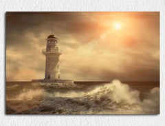 Deko-Leinwand Leuchtturm