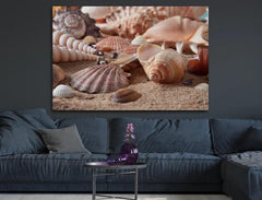 Deko-Leinwand Muscheln