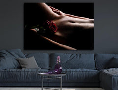 Deko-Leinwand Weibliche Verführung