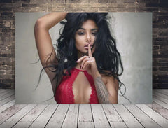 Deko-Leinwand Stille Verführung