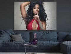 Deko-Leinwand Stille Verführung