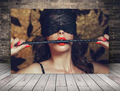 Deko-Leinwand Leidenschaftliches Spiel