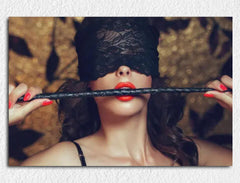 Deko-Leinwand Leidenschaftliches Spiel