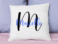 Kissen | Minimalistisch Buchstabe & Name