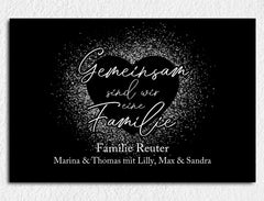 Gemeinsam sind wir eine Familie