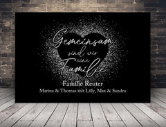 Gemeinsam sind wir eine Familie