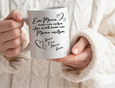 Personalisierte Tasse Nichts kann Mama ersetzen mit Namen