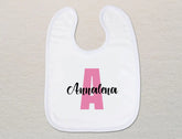 Personalisiertes Baby-Lätzchen | Name minimalistisch