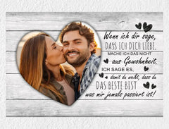 Personalisiertes Poster | Du bist das Beste was mir passiert ist