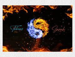 Personalisiertes Poster | Ying & Yang