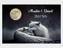 Personalisiertes Poster | Vertraute Liebe