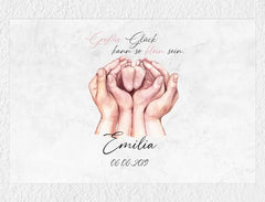 Personalisiertes Poster | Großes Glück kann so klein sein