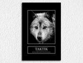 Deko-Leinwand Motivation Taktik